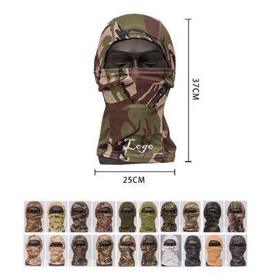Uv Protection Camouflage Full Face Mask