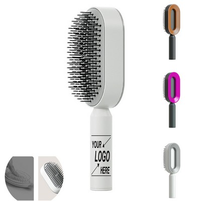 Self Clean Cushion Hairbrush