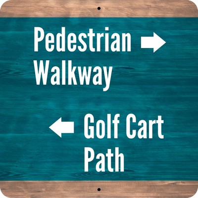 Aluminum Metal-12X12-One Sided Sign. Full Color