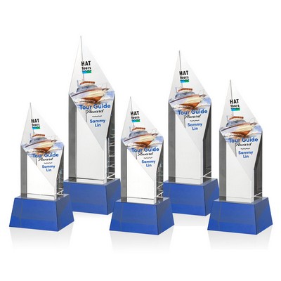 Vertex VividPrint™ Award on Base - Blue