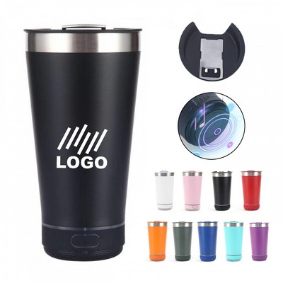 16 oz Stainless Steel Insulated Speaker Cup