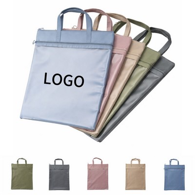 Waterproof Zipper Document Tote Bag