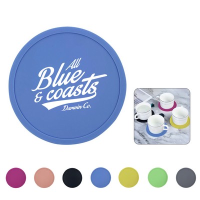 Circular Silicone Coaster
