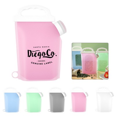 Portable Reusable Silicone Food Storage Bag