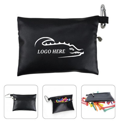 Pu Golf Tee Bag