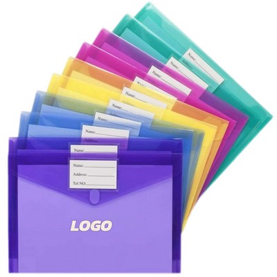 Plastic Envelopes With Snap Closure