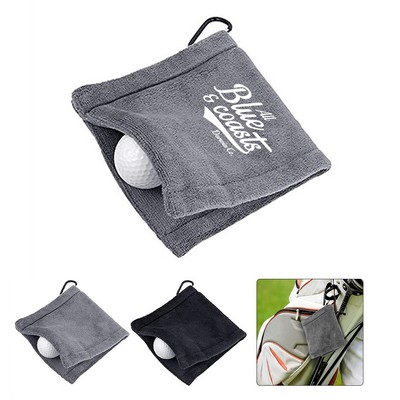 Microfiber Scrubber Golf Towel
