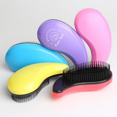 Plastic Massage Comb Detangler Brush