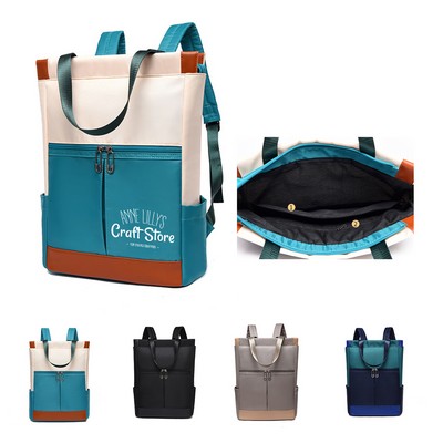 Convertible Tote Laptop Backpack