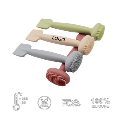 Dual Head Silicone Facial Brush