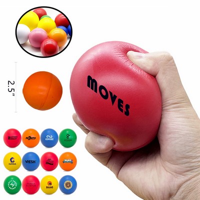 PU Slow Rebound Stress Balls