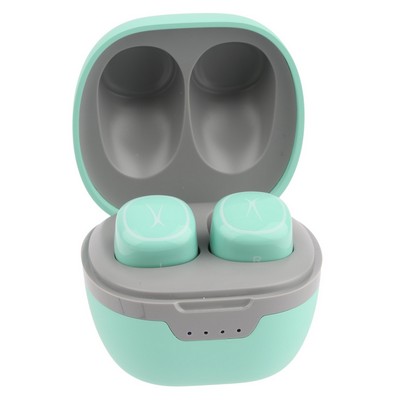 Altec Lansing Mint Green Nanopod 2.0 Truly Wireless Bluetooth Earphones