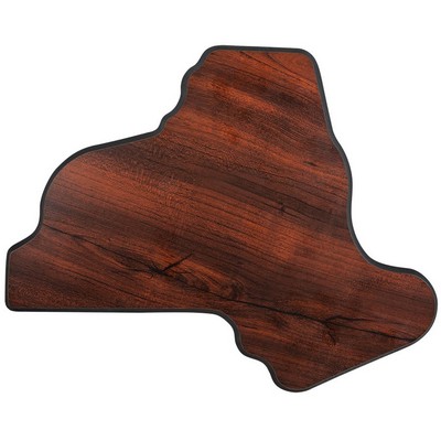 Walnut Finish State Plaque