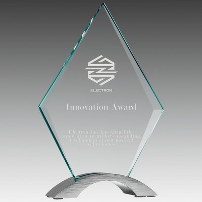 Diamond Cosmic Glass with Base