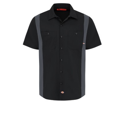 Dickies Shirts - Men's Industrial Color Block Short-Sleeve Shirt