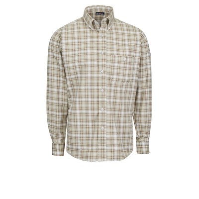 Bulwark Shirts - Unisex Long-Sleeve Plaid Dress Shirt