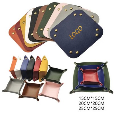 Pu Leather Valet Tray