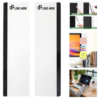 2Pcs Computer Monitor Memo Board