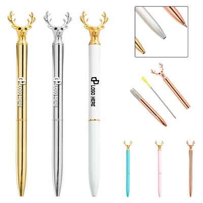 Deer Head Ballpoint Pen