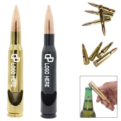 Zinc Alloy Bullet-Shaped Beer Bottle Opener