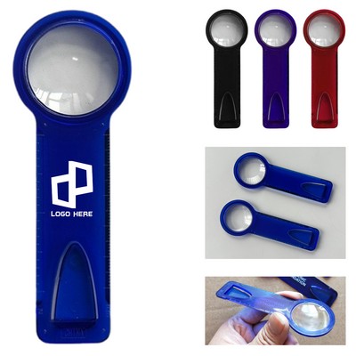 Portable Mini Magnifier Bookmark