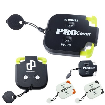 Golf Stroke Score Counter