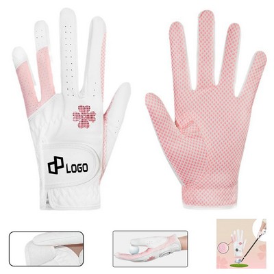 Customizable Logo Golf Gloves For Women