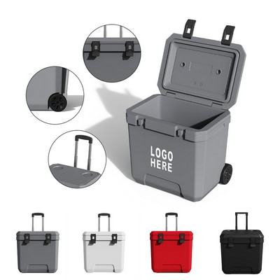 38Qt Wheeled Cooler