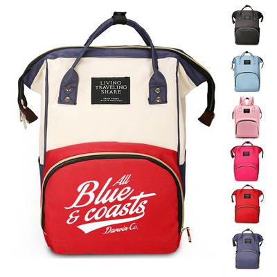 Water-resistant Diaper Backpack