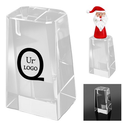 3.54" Trapezoidal Crystal Award Base