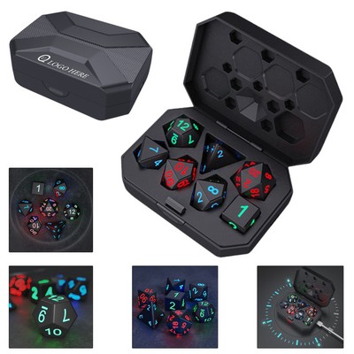 Charging Version Luminous Set Electronic Dice
