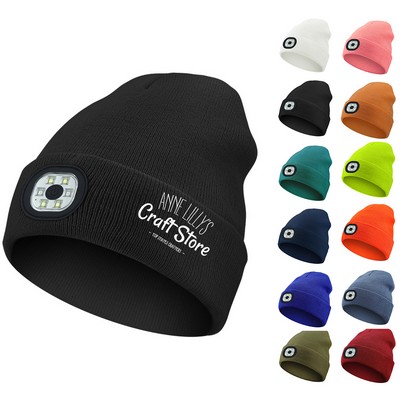 LED Knit Beanie