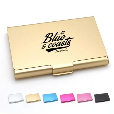 Aluminum Alloy Business Card Holder