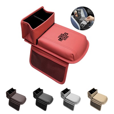 Car Armrest Storage Pad