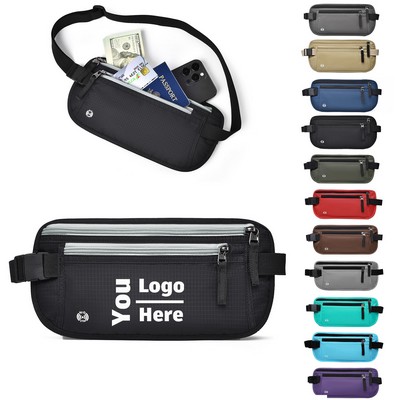 Nylon Passport Waist Pouch