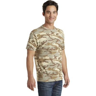 Port & Company Core Cotton Camo Tee
