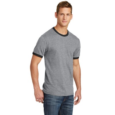 Port & Company Core Cotton Ringer Tee