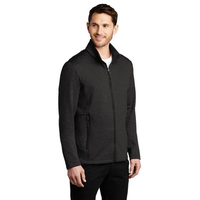 Port Authority® Collective Striated Fleece Jacket