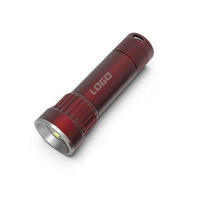 Aluminum Alloy LED Flashlight With Optical Zoom