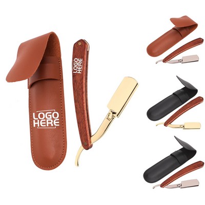 Vintage Manual Razor With Leather Case