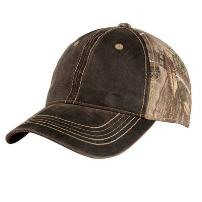 Port Authority Pigment Print Camouflage Cap.