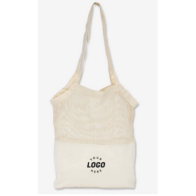 Organic Cotton Mesh Mixed Shopping Bag