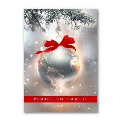 Peace Globe Holiday Card