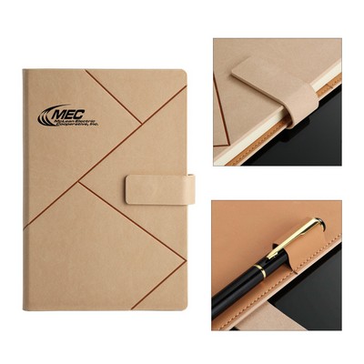 A5 PU Magnetic Buckle Notebook
