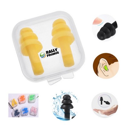 Waterproof Safety TPE Soundproof Earplugs
