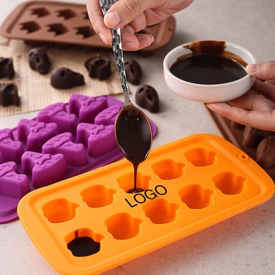 Silicone 10-Cavity Chocolate Mold