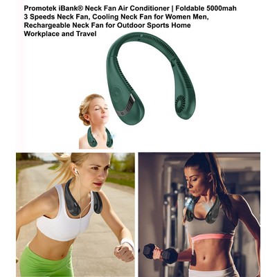 iBank ® USB Rechargeable Neck Fan Air Conditioner