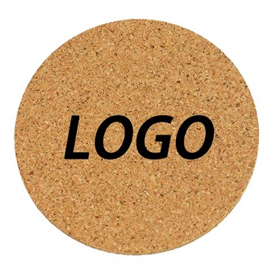 Round Cork Coaster