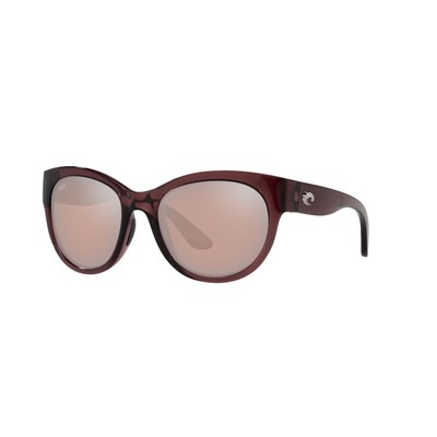 Costa Del Mar Maya Sunglasses - (Frame) Shiny Urchin Crystal; (Lens) Copper Silver Mirror, 580G