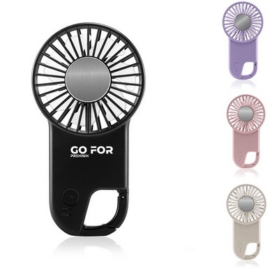 Personal Mini Fan with Carabine